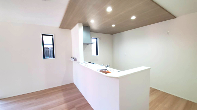 熊谷市柿沼　新築住宅の居間・リビング