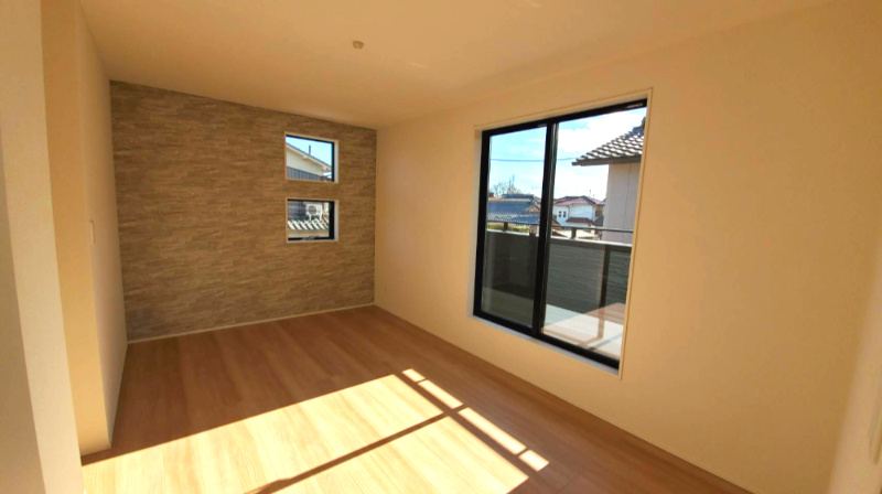 熊谷市柿沼　新築住宅の寝室