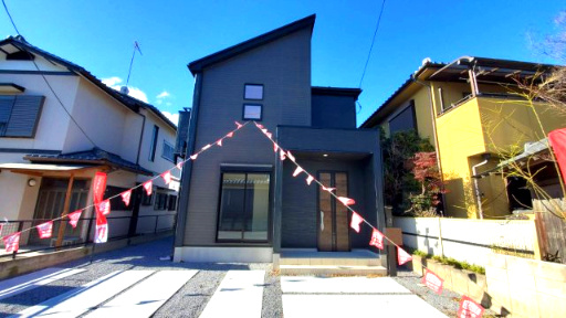 熊谷市柿沼　新築住宅の外観