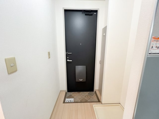 シャーメゾン・ソレイユ A棟の玄関