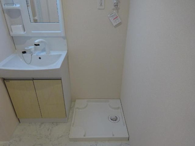 【洗面所】 | カーサ・フォレスタ | 洗濯機置場