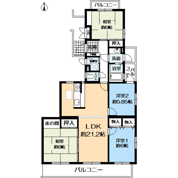 エルシー糀台2　411号棟