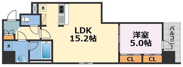 Park Lane Kujoの間取り