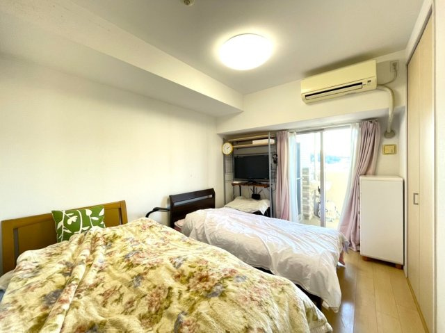 アルファステイツ新屋敷の洋室|西側洋室は約６帖です。ベッドを２台置ける広さです。