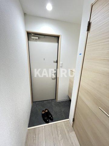 Mark Villa 放出の玄関