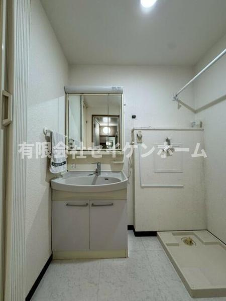 ニュー吹上サンハイツの独立洗面台