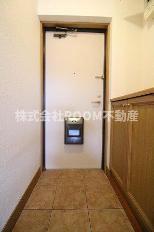 エスポワールはるかの玄関|ゆったりとした玄関です