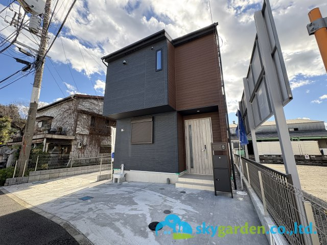 藤沢市羽鳥4丁目　新築戸建　全2棟1号棟の外観|建物完成済み　内覧予約受付中