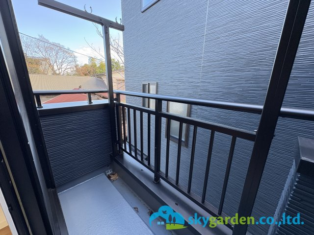 藤沢市羽鳥4丁目　新築戸建　全2棟1号棟のバルコニー|バルコニー付きです