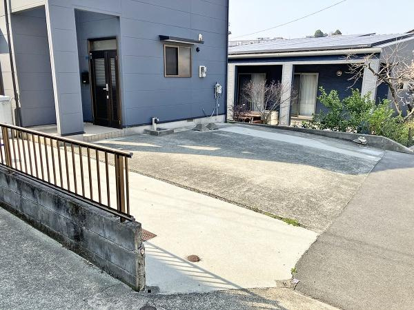 熊本市北区大窪５丁目の中古一戸建の駐車場