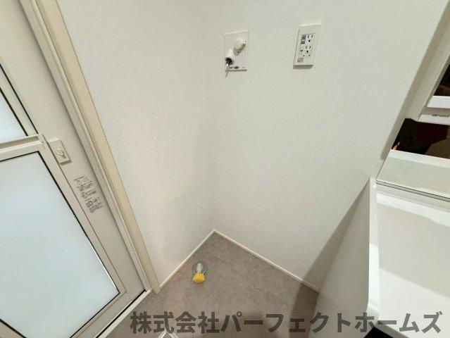 幾野4丁目戸建の設備|洗濯機置場です