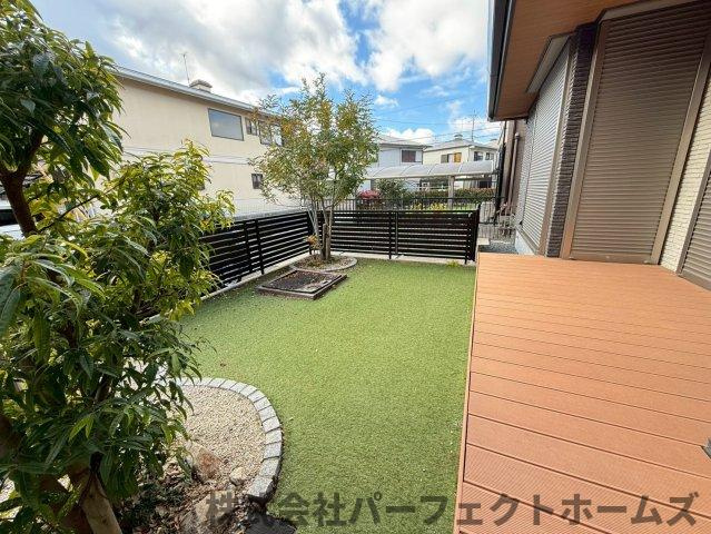 幾野4丁目戸建の庭|たまにはお庭で休日を過ごしてみるのもよいかもしれません