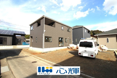 【前面道路含む現地写真】 | クレイドルガーデン山口市嘉川第４（２号棟）　 | 現地（2025年12月25日撮影）