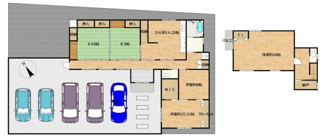 新潟市西区内野西1丁目　中古戸建
