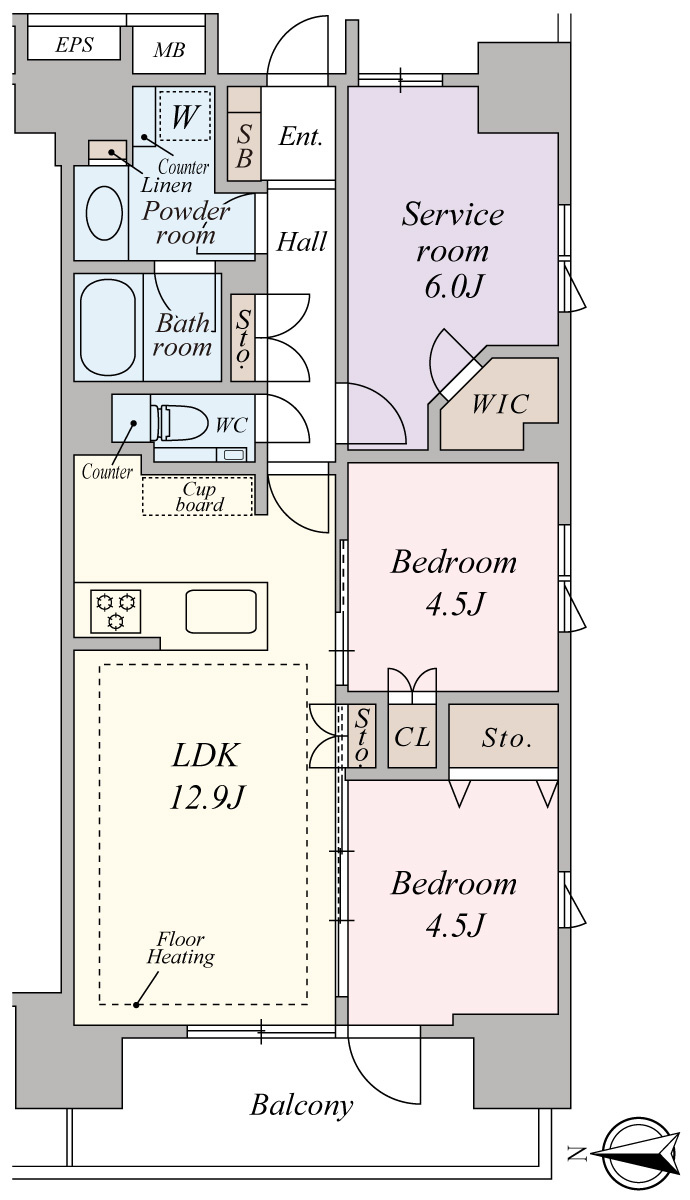クリオレジダンス八王子ザ・マークス|高級感のある正面エントランス。