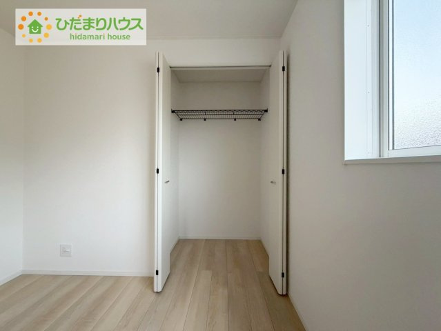 いわき市小名浜南富岡第１　新築戸建　3号棟の収納|洋室B　収納