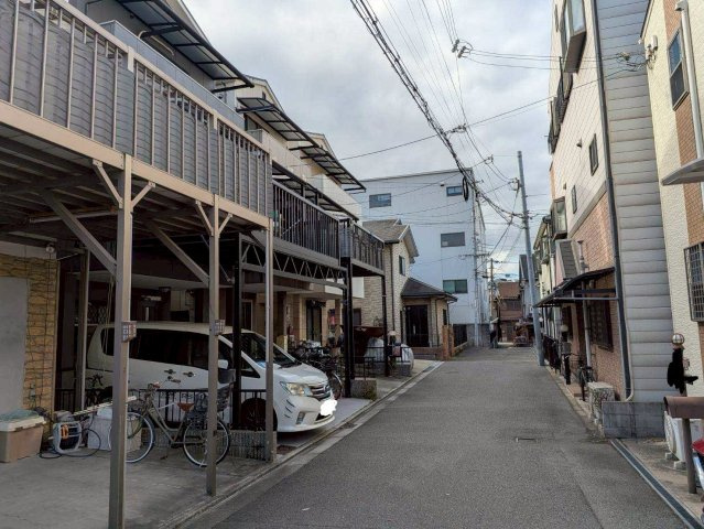 大正区南恩加島6丁目戸建カースペースありの前面道路含む現地写真|前面道路含む現地写真です