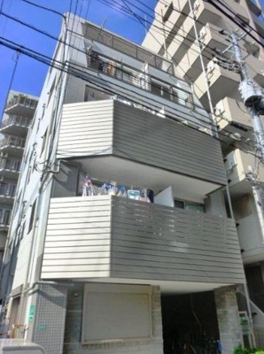 【外観】 | リード東中野 | 重量鉄骨造のがっしりした建物。