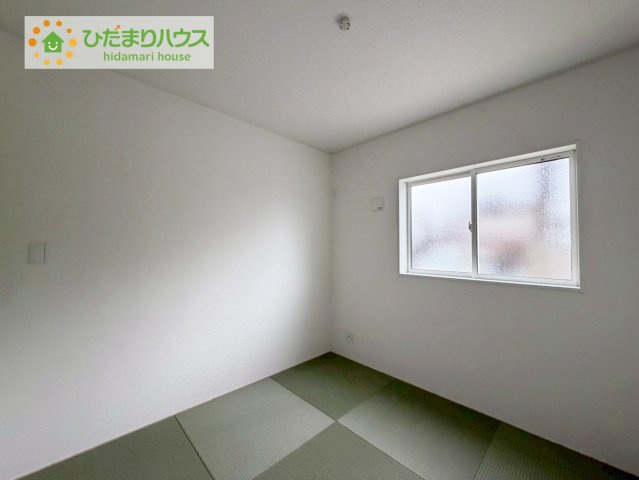 いわき市小名浜南富岡第１　新築戸建　2号棟の和室|大人も子供もほっと一息つける和室です(#^^#)