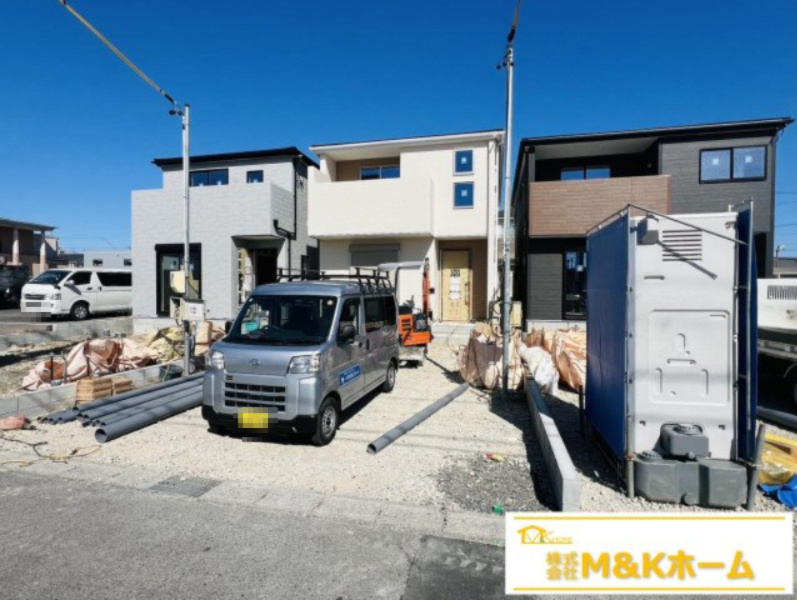 半田市宮本町6丁目　全5棟　2号棟の外観|R8.1.20撮影　耐震等級3取得♪