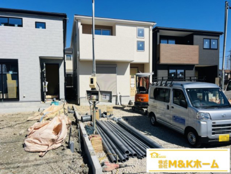 半田市宮本町6丁目　全5棟　2号棟の外観|R8.1.20撮影　ストレージルーム完備♪