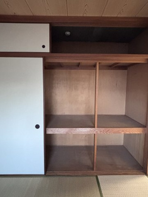 【収納】 | ベルメゾン住吉 | たくさん収納できる押入です！