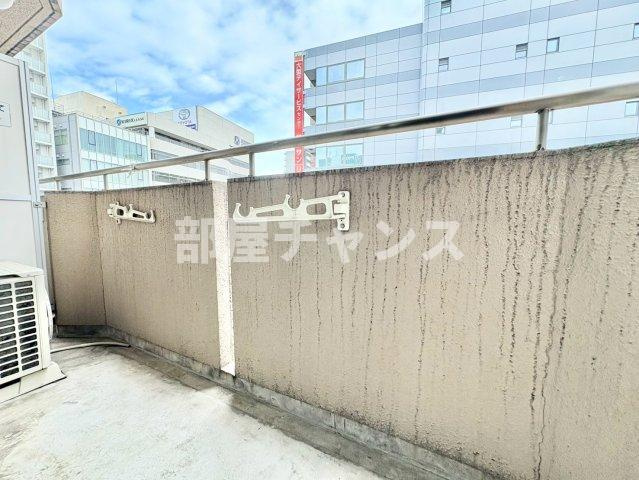 桜マンションIIのバルコニー