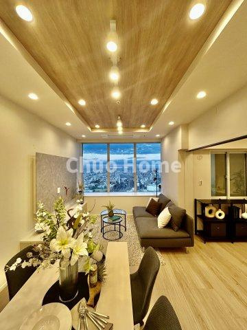 ステーションプラザタワーの居間・リビング|リビングダイニング