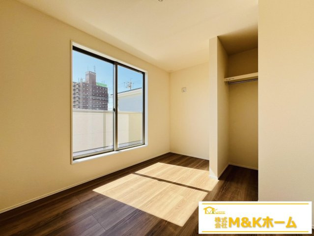 半田市宮本町6丁目　全5棟　4号棟の洋室|洋室5.06帖♪　南向きで子ども部屋にもピッタリです！