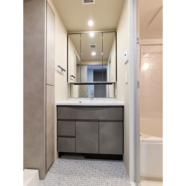 バウスフラッツ蔵前の洗面所