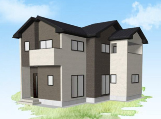 【外観パース】 | LIGARE 寒河江市日田1期