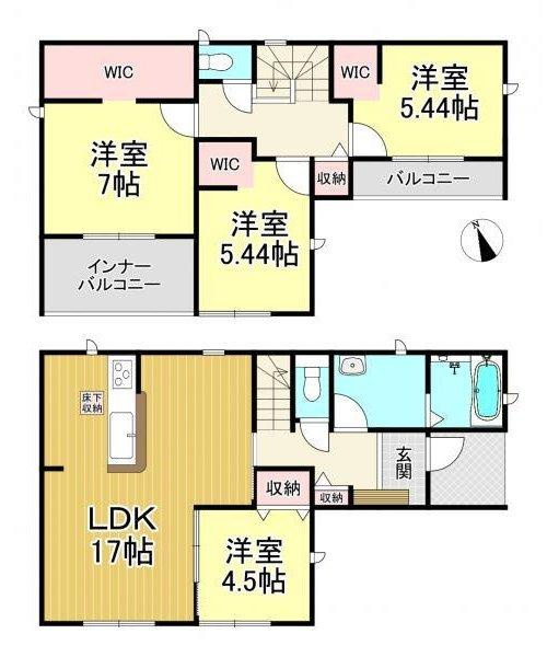 半田市宮本町6丁目　全5棟　5号棟の前面道路含む現地写真|R8.5.2撮影　24時間換気システム搭載♪