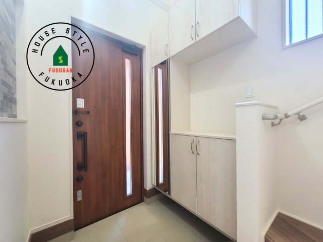 福岡市城南区七隈3丁目第1-3棟（1号棟）の内観：施工例|二重ロックでしっかり防犯対策ができます。