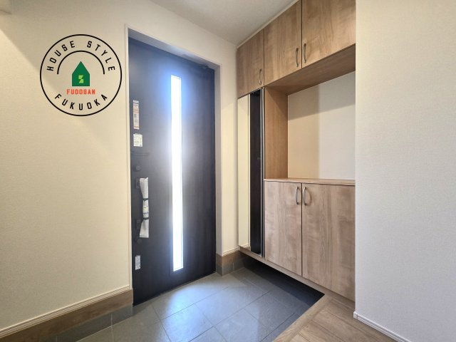 福岡市城南区七隈3丁目第1-3棟（1号棟）の内観：施工例|二重ロックでしっかり防犯対策ができます。