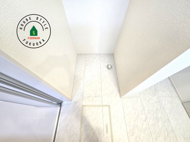 福岡市城南区七隈3丁目第1-3棟（2号棟）の内観：施工例|ランドリースペースとなります。広々して有効的にご使用できます。 