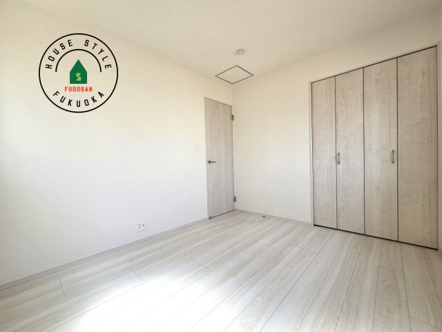福岡市城南区七隈3丁目第1-3棟（2号棟）の内観：施工例|将来的に、琉球畳を引きまして和室風にすることも可能です。