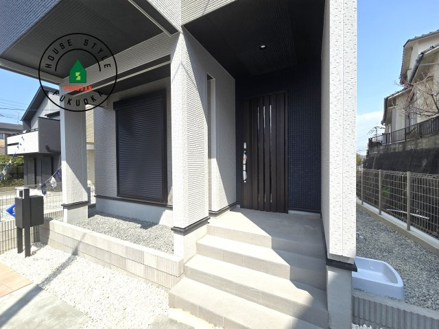 福岡市城南区七隈3丁目第1-3棟（3号棟）の外観：施工例|おでかけの時も帰った時も、「我が家」を最初に感じでもらえる素敵な空間に。