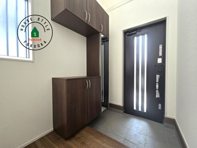 福岡市城南区七隈3丁目第1-3棟（3号棟）の内観：施工例|二重ロックでしっかり防犯対策ができます。