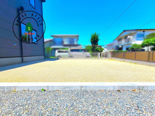 春日市須玖北5丁目第1-2棟（2号棟）の庭|お庭で自由な時間を過ごせます。