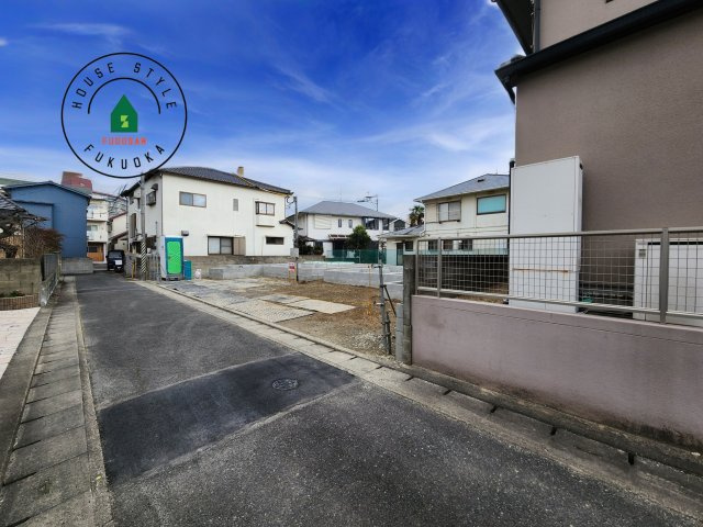 春日市須玖北5丁目第1-2棟（1号棟）の前面道路含む現地写真|見学の時間などお気軽にお問い合わせ下さい。