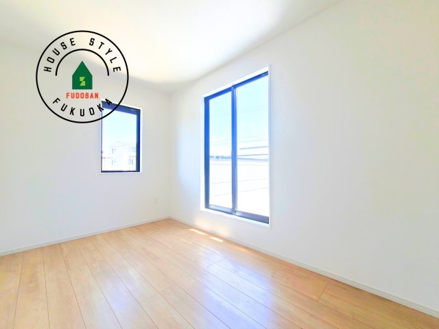 春日市須玖北5丁目第1-2棟（1号棟）の内観：施工例|将来的に、琉球畳を引きまして和室風にすることも可能です。