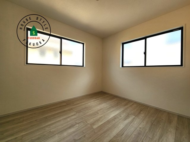 大野城市南ヶ丘2丁目第3-2棟（1号棟）の和室|将来的に、琉球畳を引きまして和室風にすることも可能です。