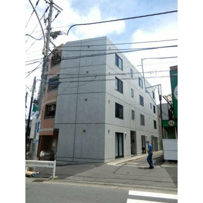 【外観】 | 杉並カフェレジデンス | 鉄筋コンクリート造のがっちりとした建物。