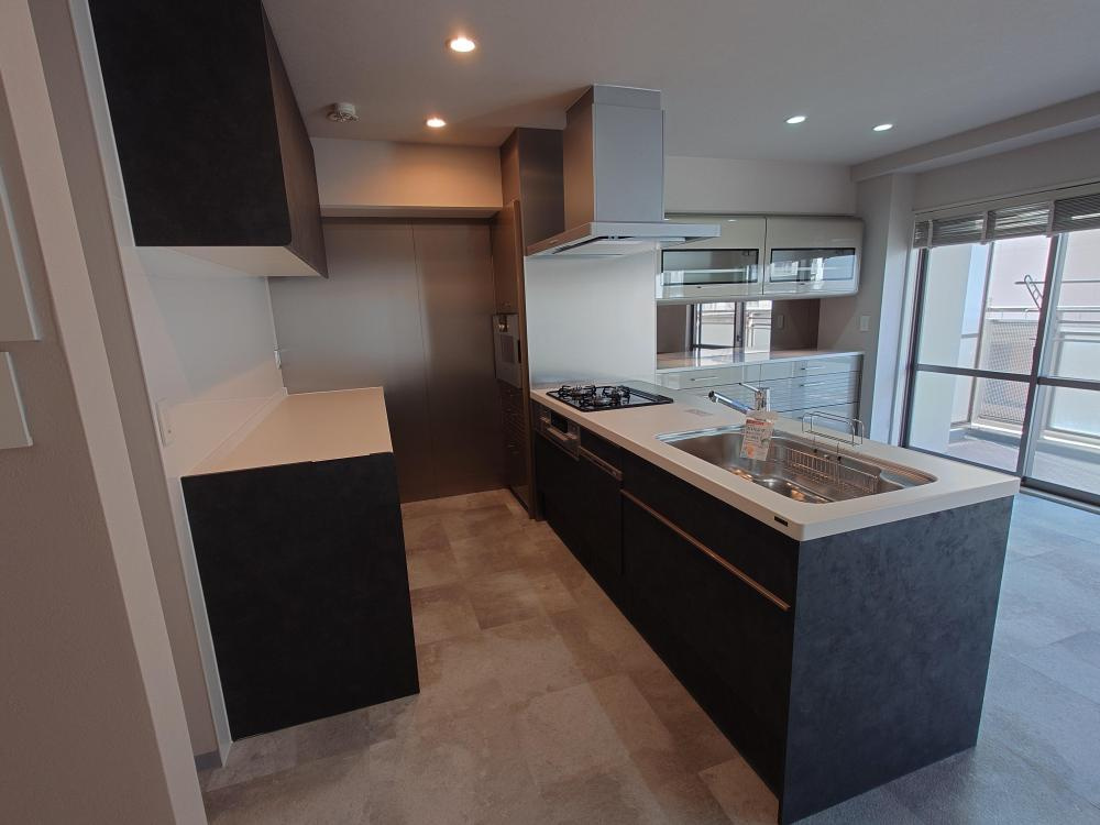 アミング潮江プラストA棟のキッチン