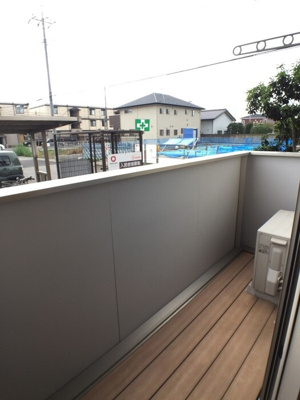 【バルコニー】 | エクレール下栗 Ａ | バルコニー