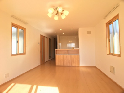 【居間・リビング】 | ラ・ルミエール | リビング（照明器具付き）