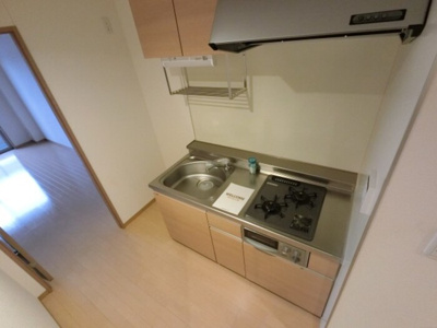 【キッチン】 | ハピネスヒルズ | ガスコンロ付きキッチン