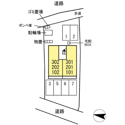 【区画図】 | Ｍeteor Ⅳ