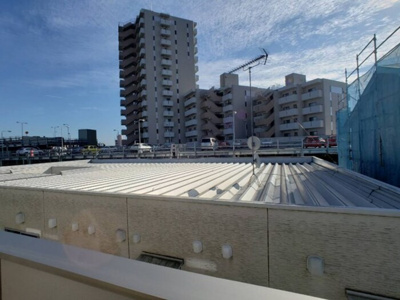 【バルコニー】 | サンビレッジ戸祭 Ｂ | バルコニーからの眺望