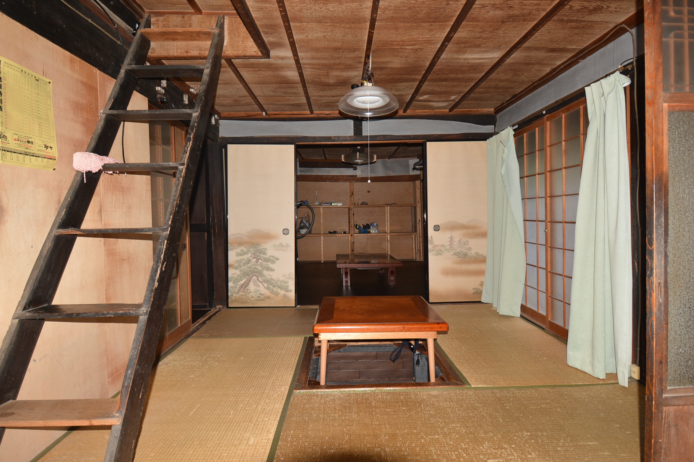 丹波市春日町歌道谷の中古一戸建の和室|4.5帖